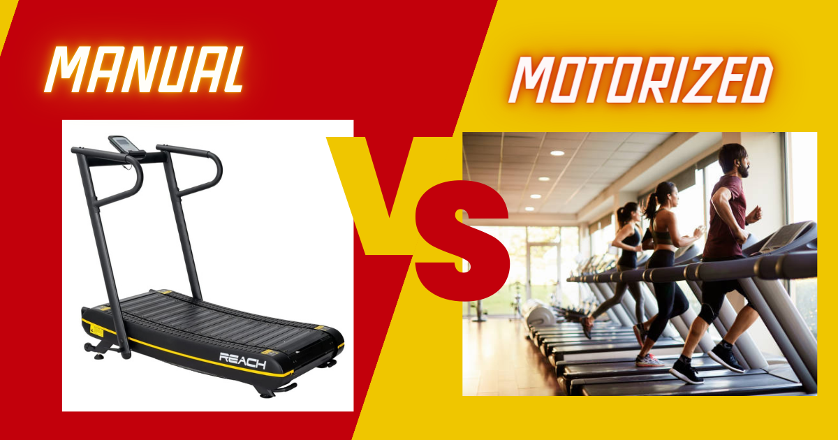 Differences between manual and motorized treadmills