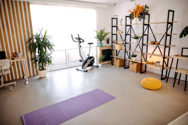 How to store exercise equipment in a small apartment
